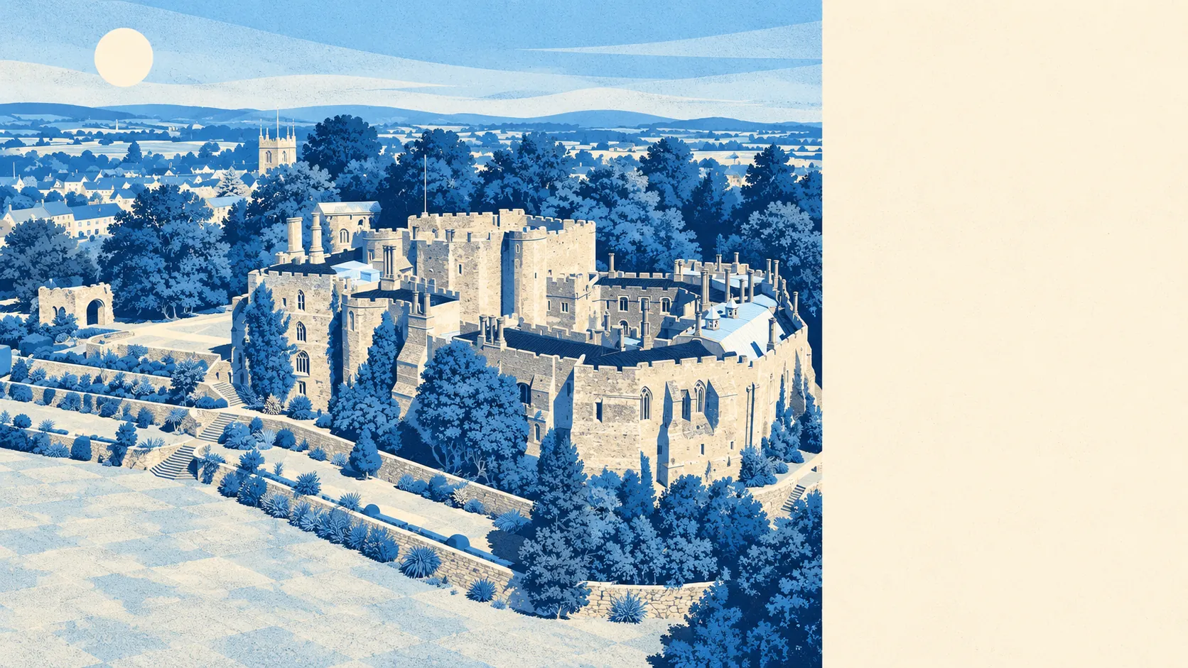 Illustration of Berkeley, Gloucestershire