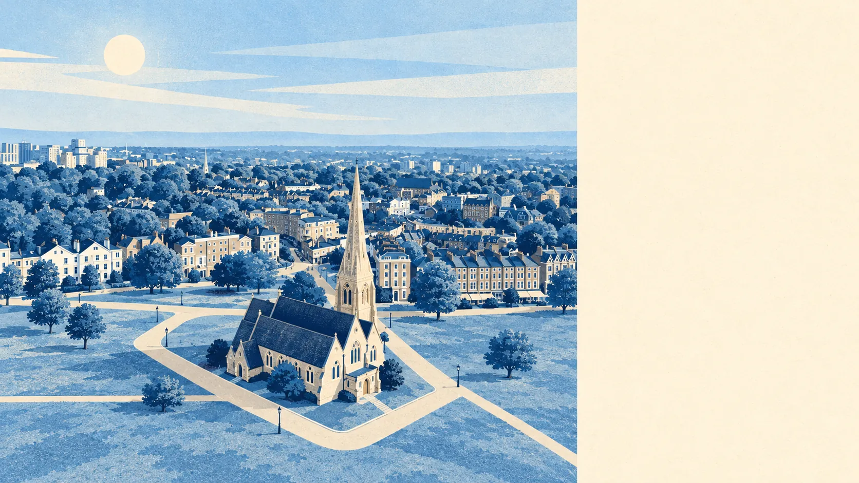 Illustration of Blackheath, London