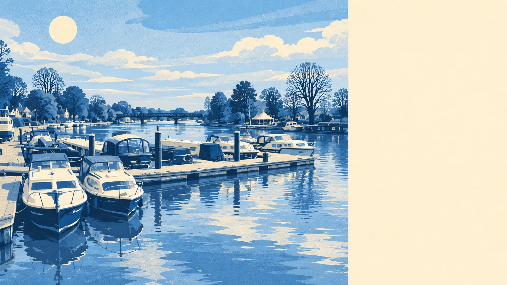 Illustration of Bourne End, Buckinghamshire