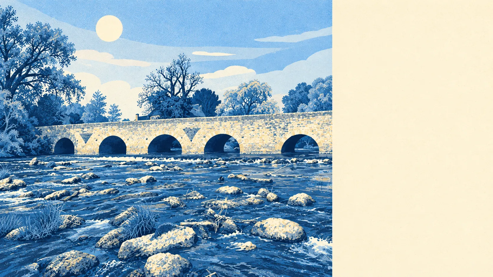 Illustration of Bromham, Bedfordshire