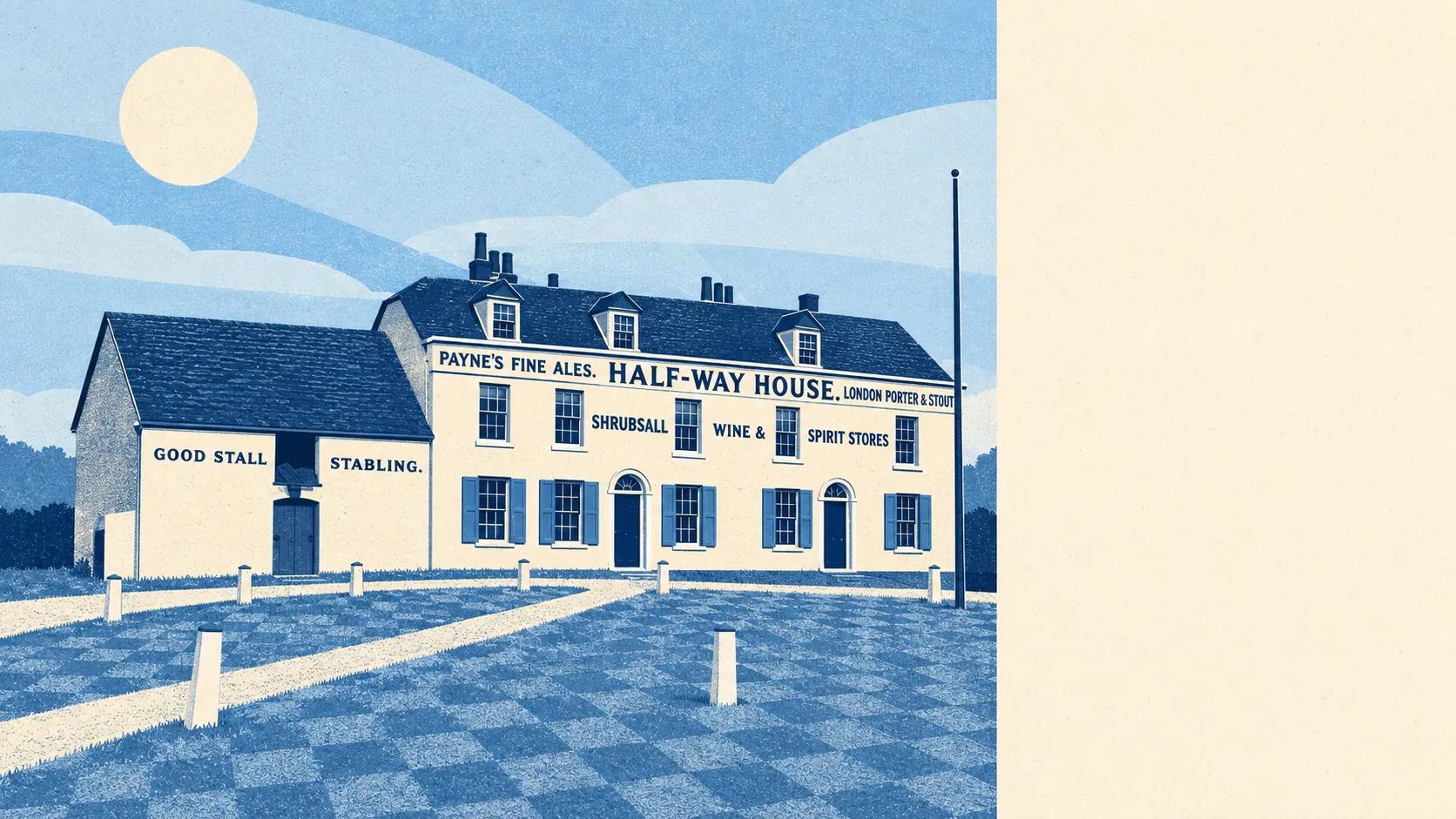 Illustration of Halfway Houses