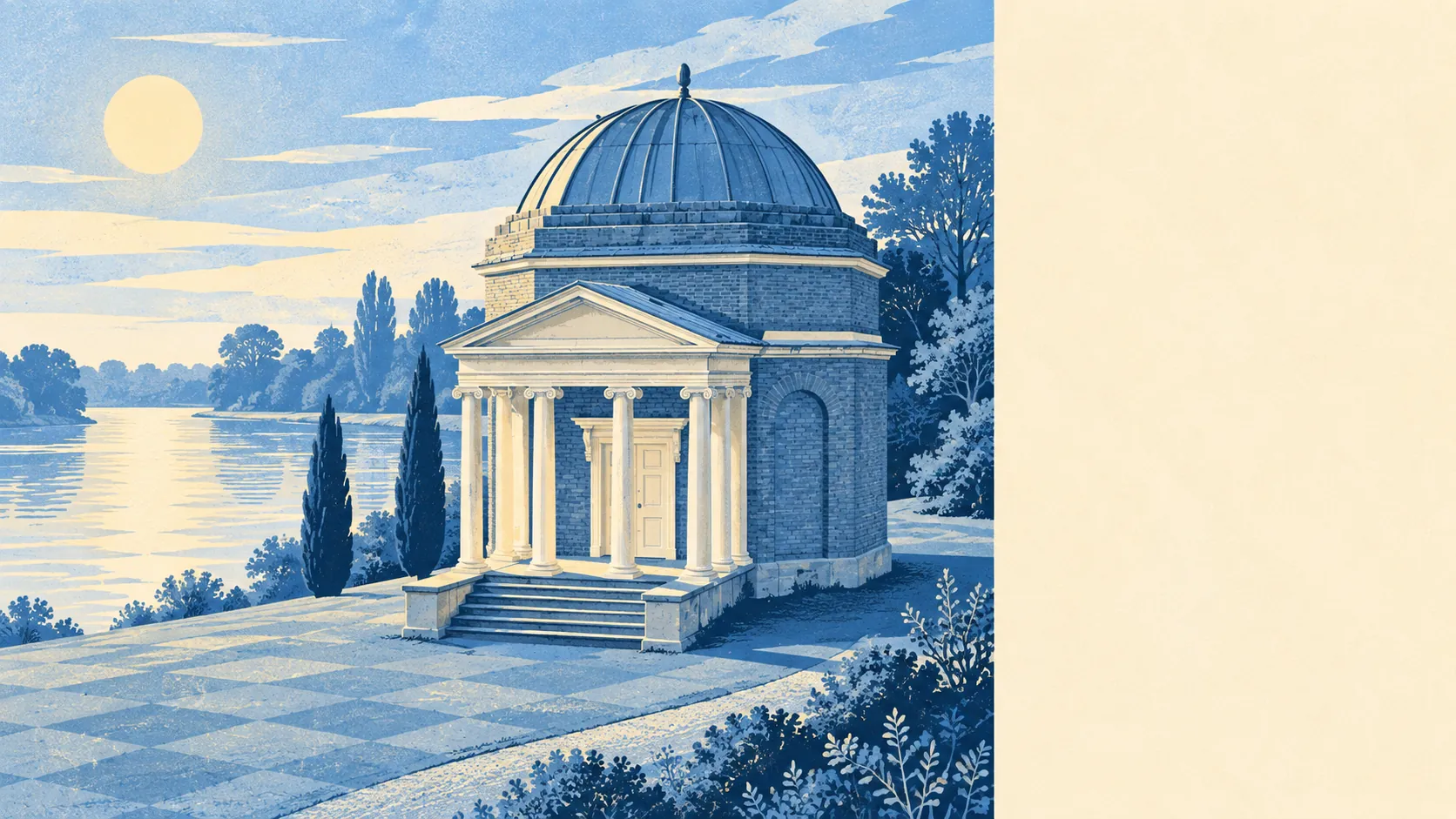 Illustration of Hampton, London