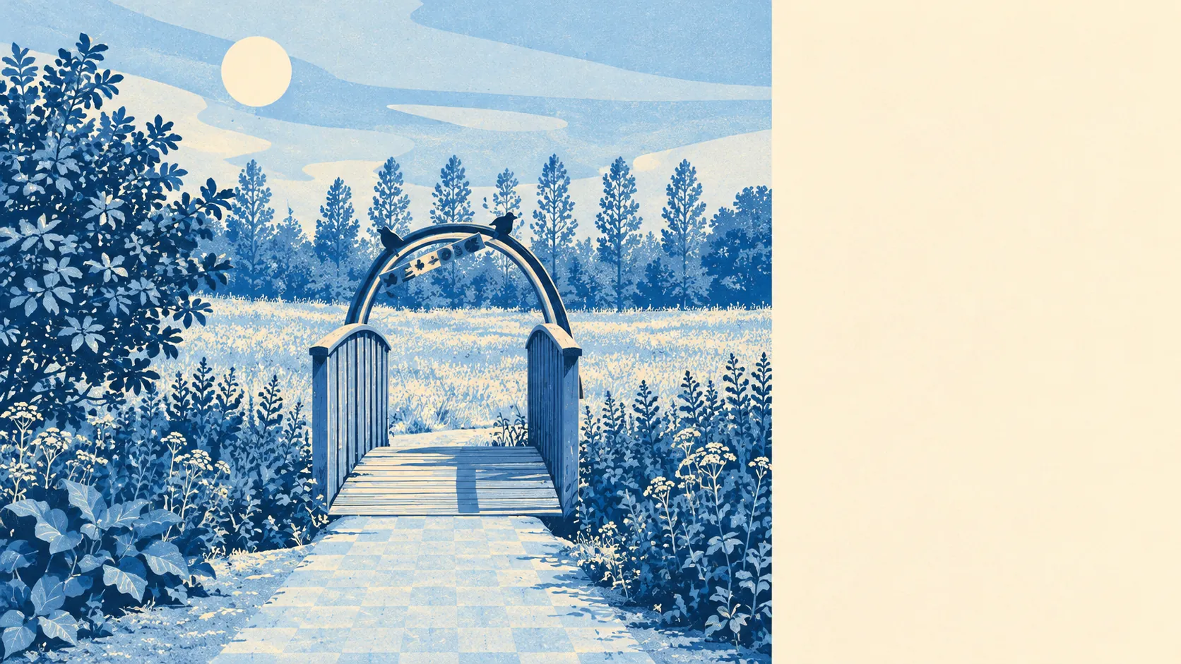 Illustration of Harold Wood