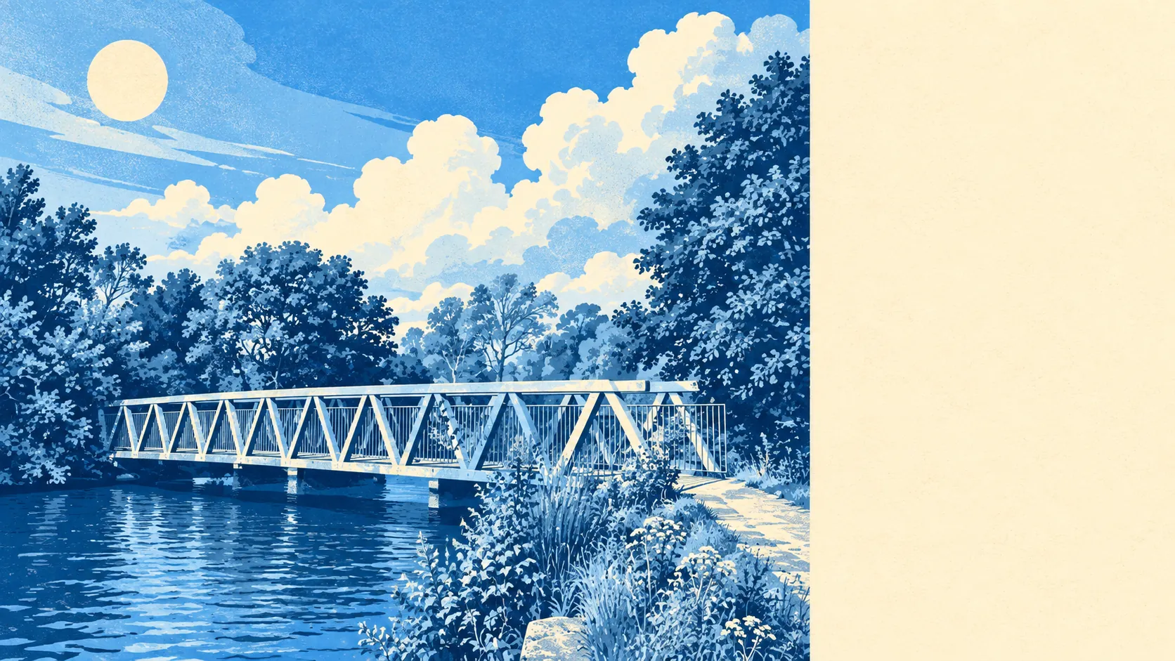 Illustration of Kennington, Oxfordshire