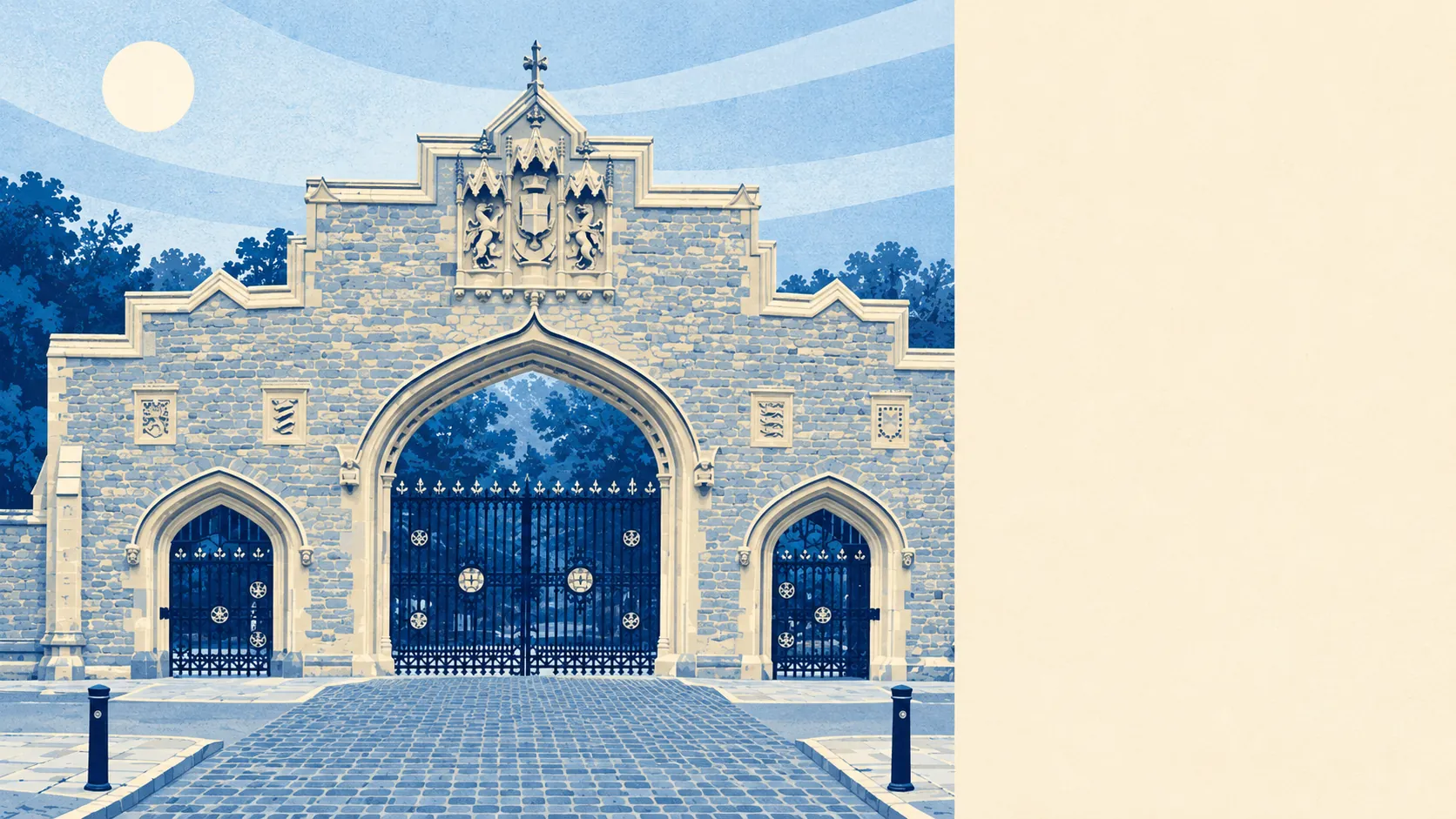 Illustration of Manor Park, London