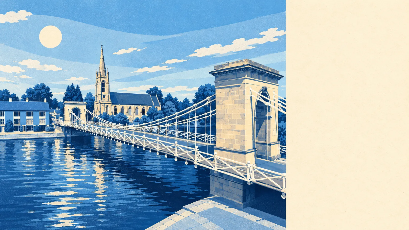 Illustration of Marlow, Buckinghamshire