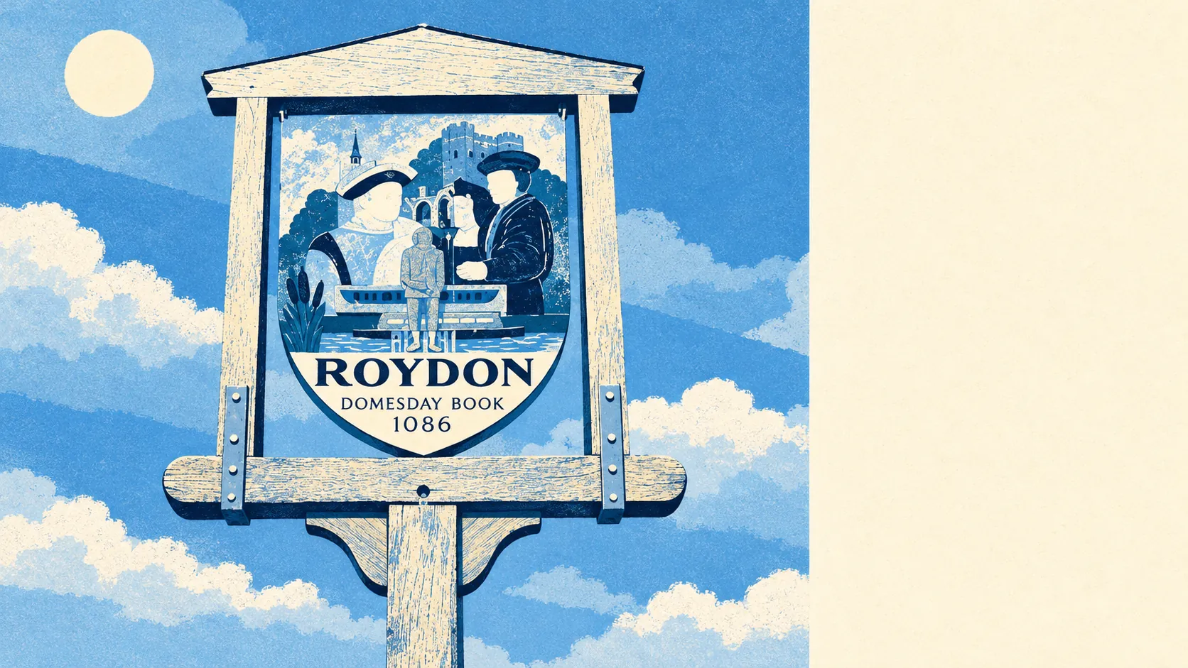 Illustration of Roydon, Essex