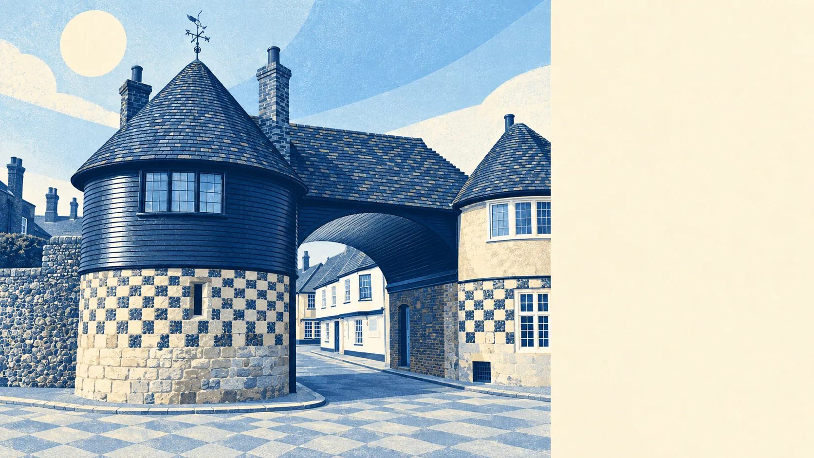 Illustration of Sandwich, Kent