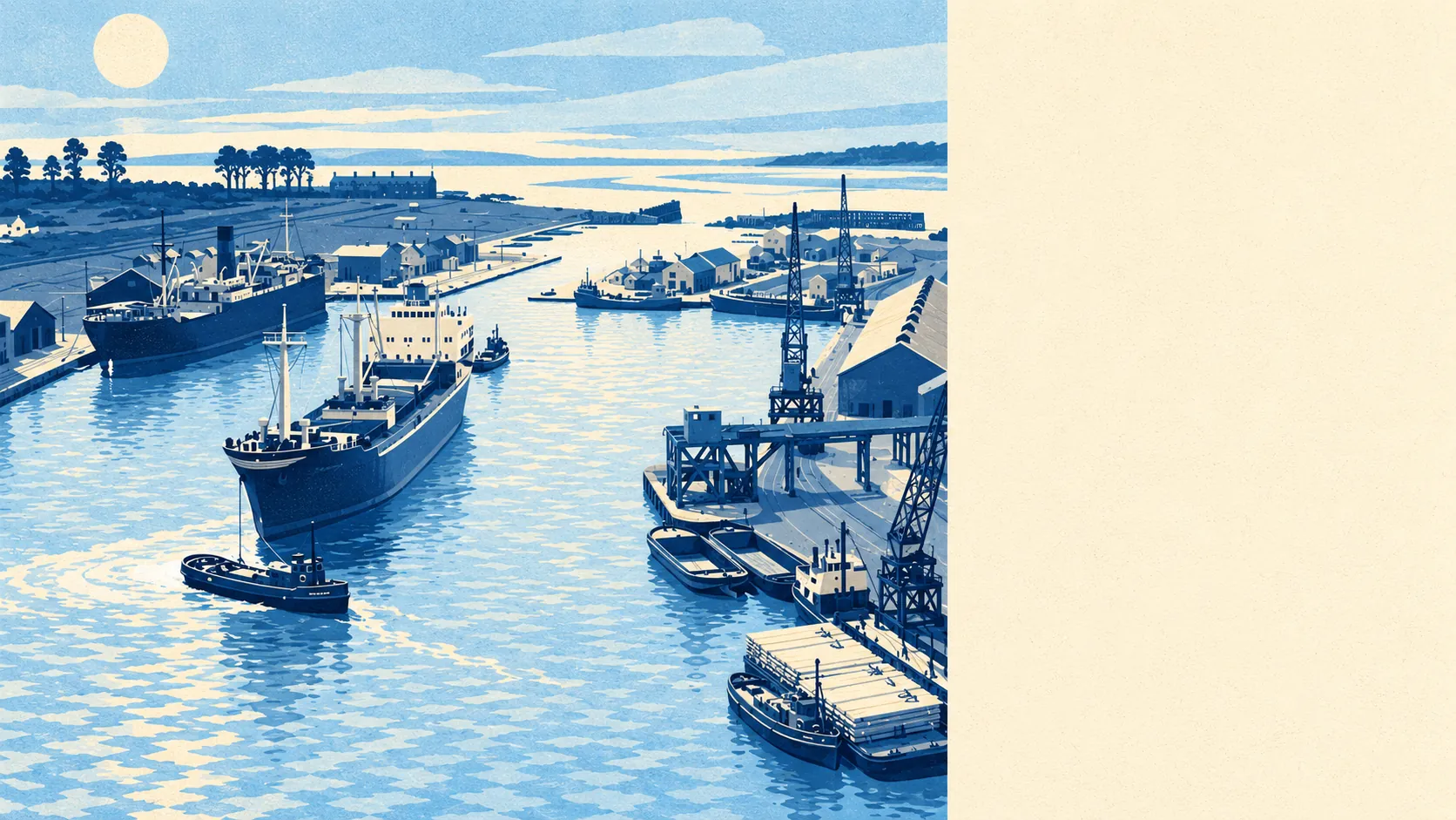 Illustration of Sharpness, Gloucestershire