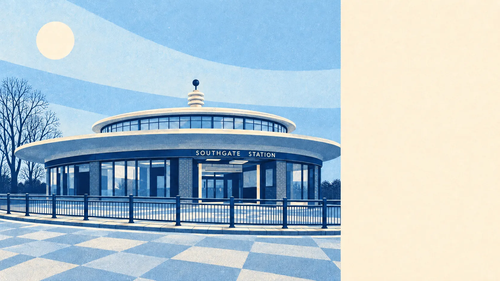 Illustration of Southgate, London