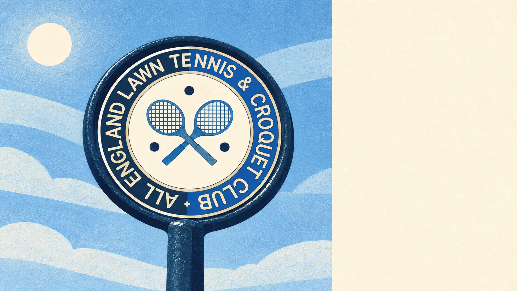 Illustration of Wimbledon, London