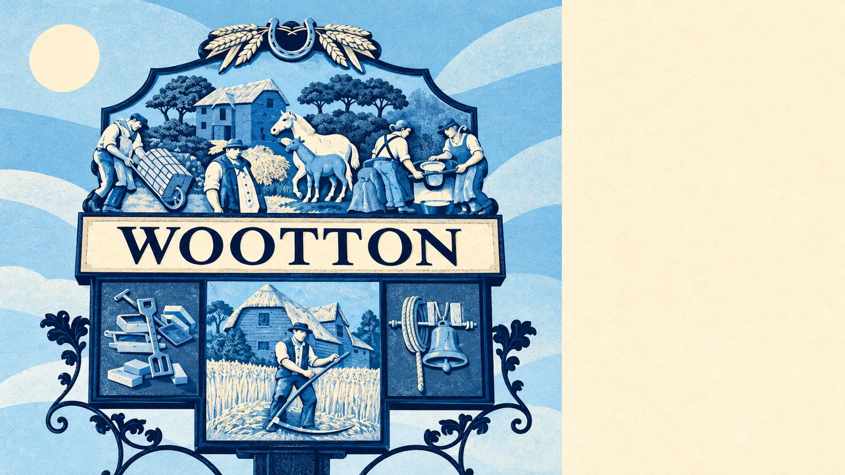 Illustration of Wootton, Bedfordshire